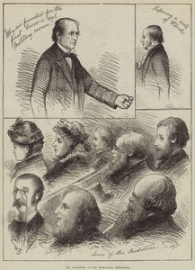 Mr Gladstone nel Music-Hall, Edimburgo da William Small